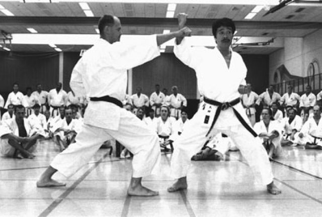 Omura Sensei teaching