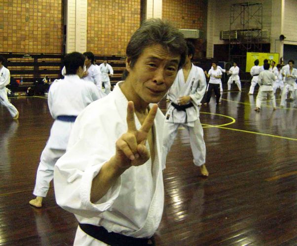 Smiley face Omura sensei